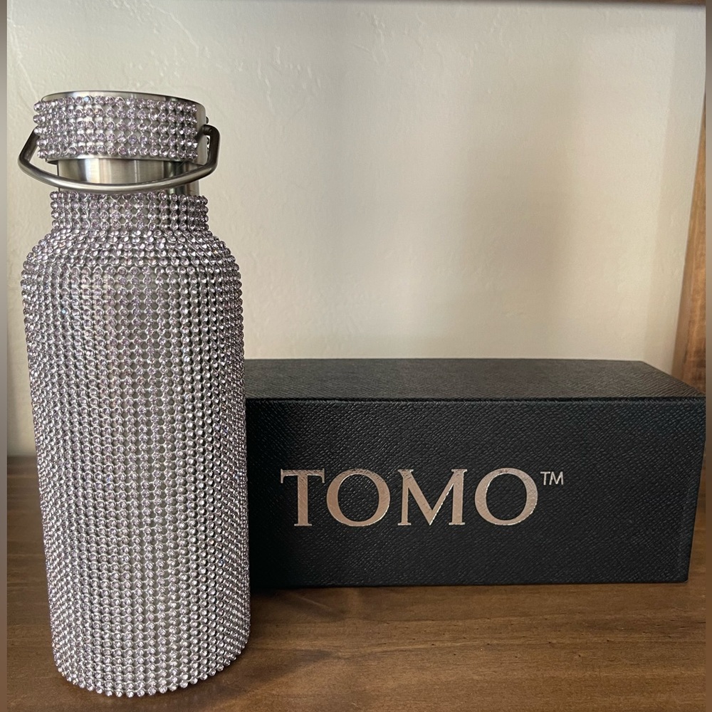 TOMO Rhinestone Water Bottle - Brand New